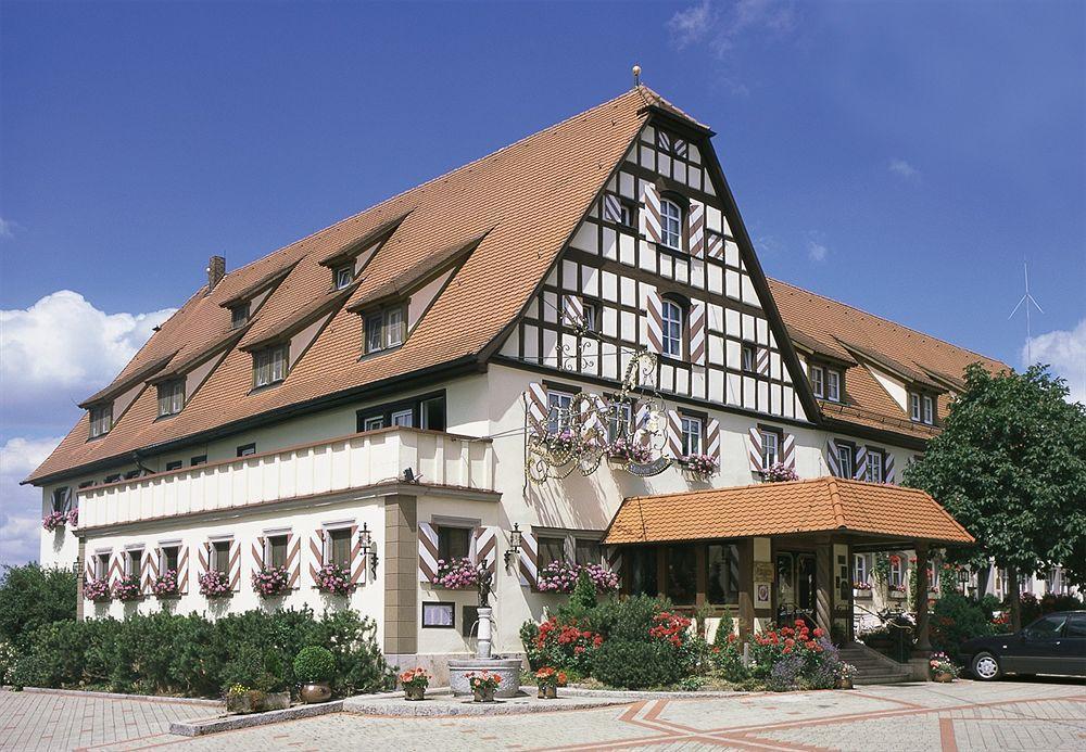 Hotel Brauereigasthof Landwehr-Brau Reichelshofen Exterior foto